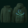 forest green hoodie-