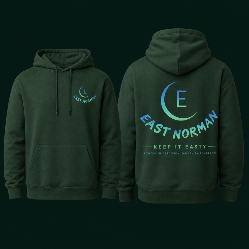 forest green hoodie-